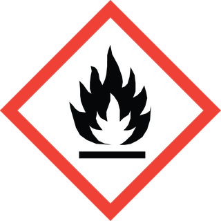 GHS02 flame pictogram