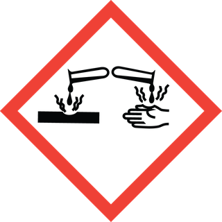 GHS05 corrosion pictogram
