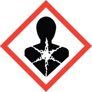 GHS08 health hazard pictogram
